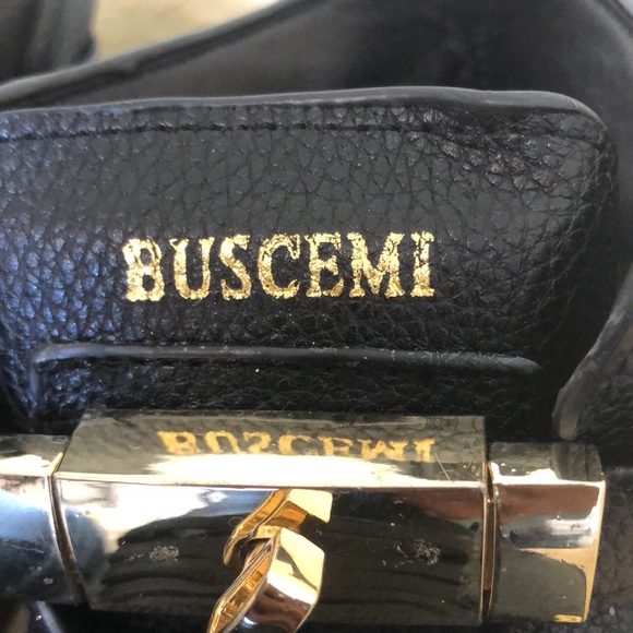 🎁 NWOT Buscemi 100mm Men’s Soft Leather Sneakers Size 39(8) 🎁 - Picture 5 of 12